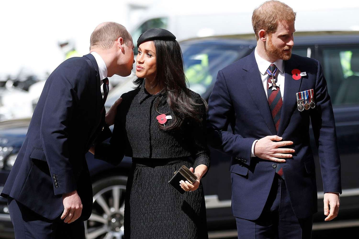 Meghan Markle led Harrys to fight with Prince William by kissing and hugging him?