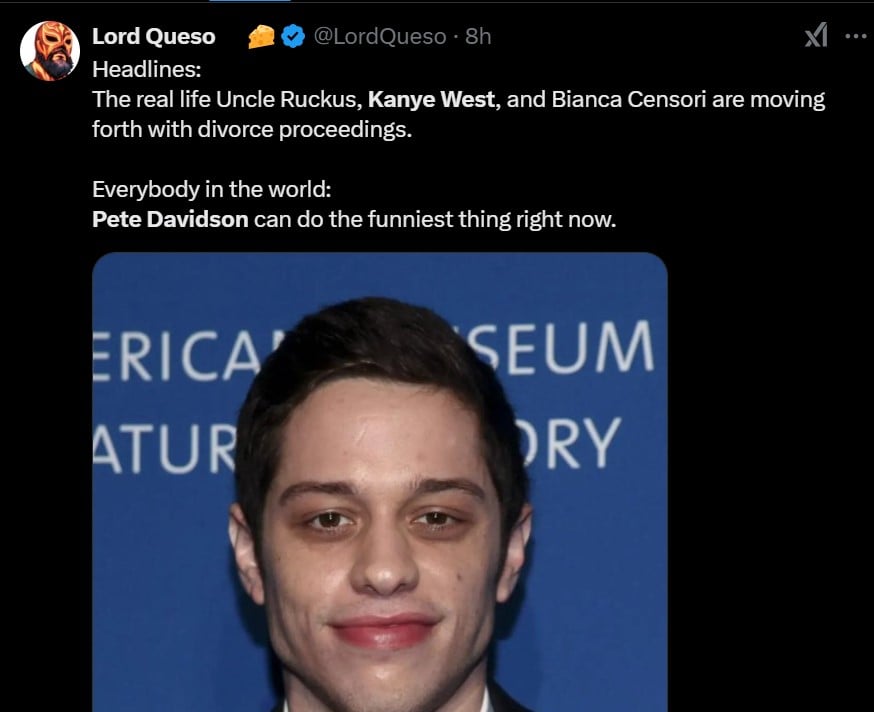 Pete Davidson acquires an opportunity in the middle of Kanye West, Divorce drama of Bianca Censori