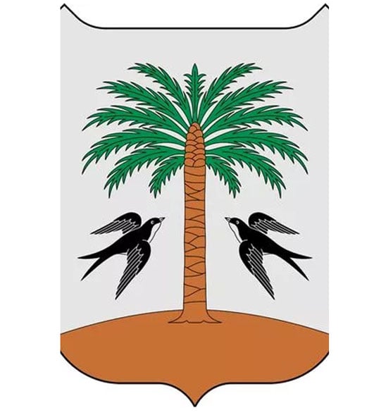 The coat of arms of an interior city in Mallorca