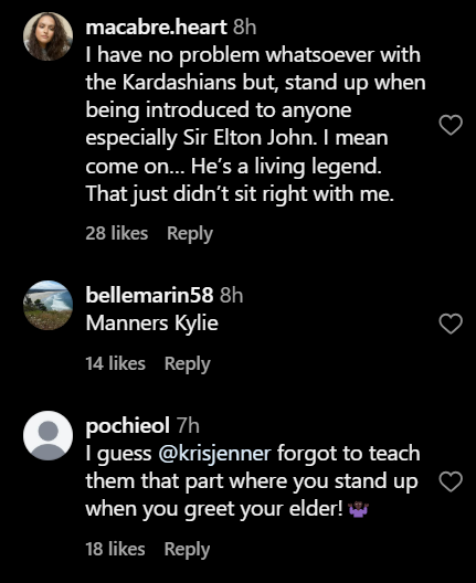 Kylie Jenner criticized the interaction Sir Elton John at 2025 Oscars