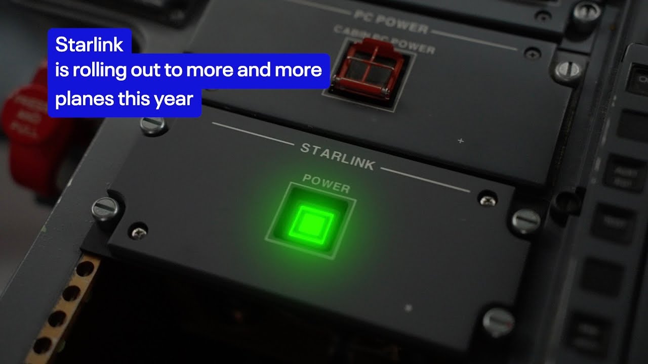 United - Install Starlink on our first plane - YouTube