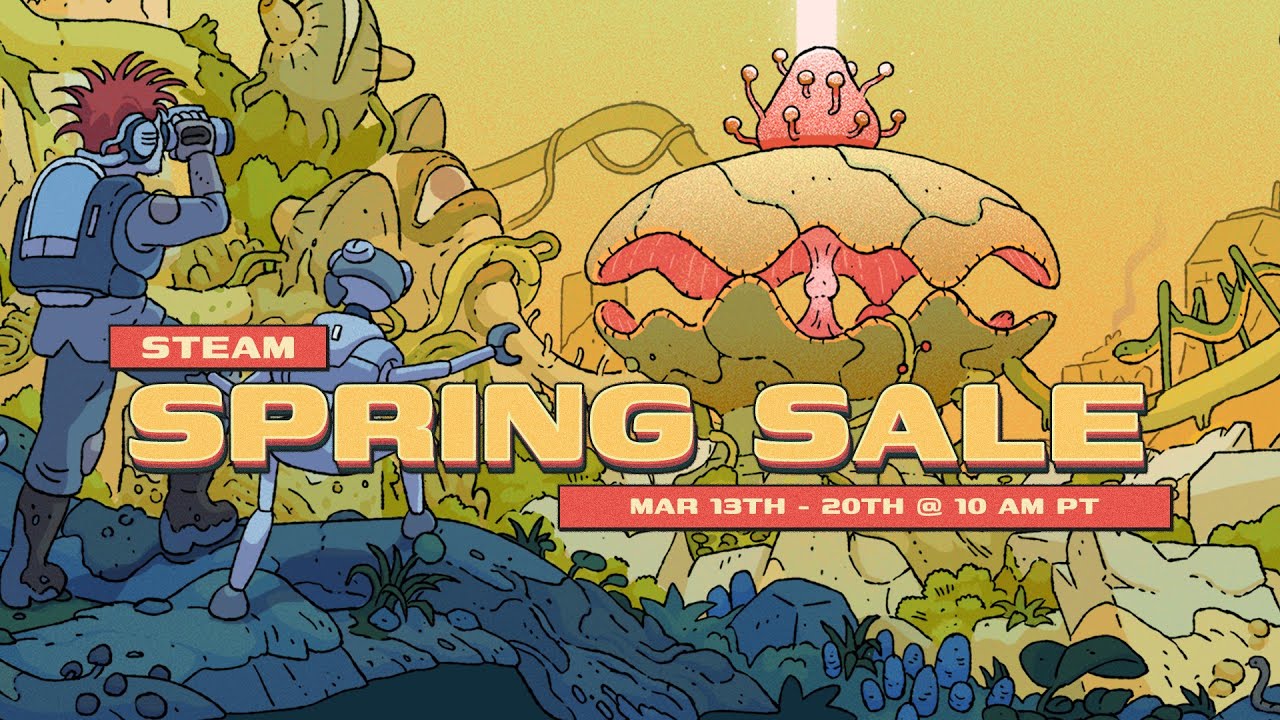 Steam spring sale 2025: official trailer - YouTube