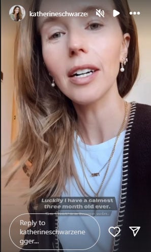 Katherine Schwarzenegger joking her family booming while children fall sick