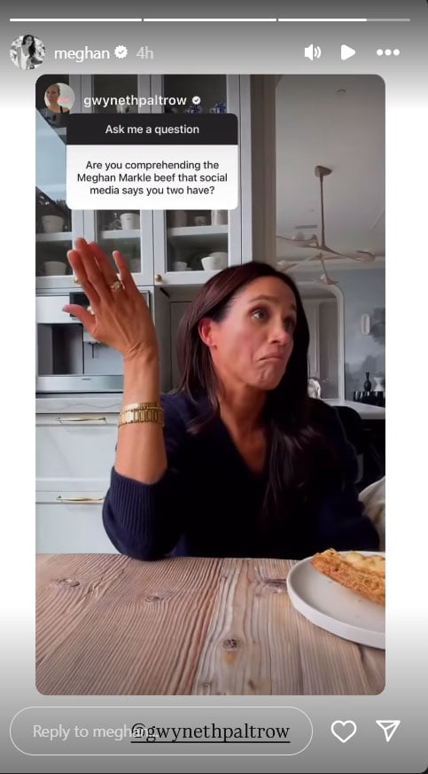 Gwyneth Paltrow finally responds to his beef with Meghan Markle directly