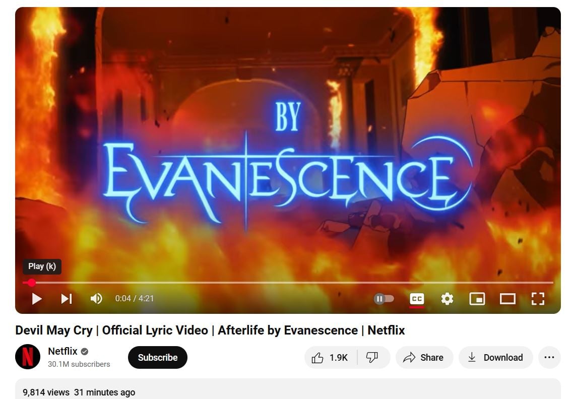 Evanscence brings music back after years