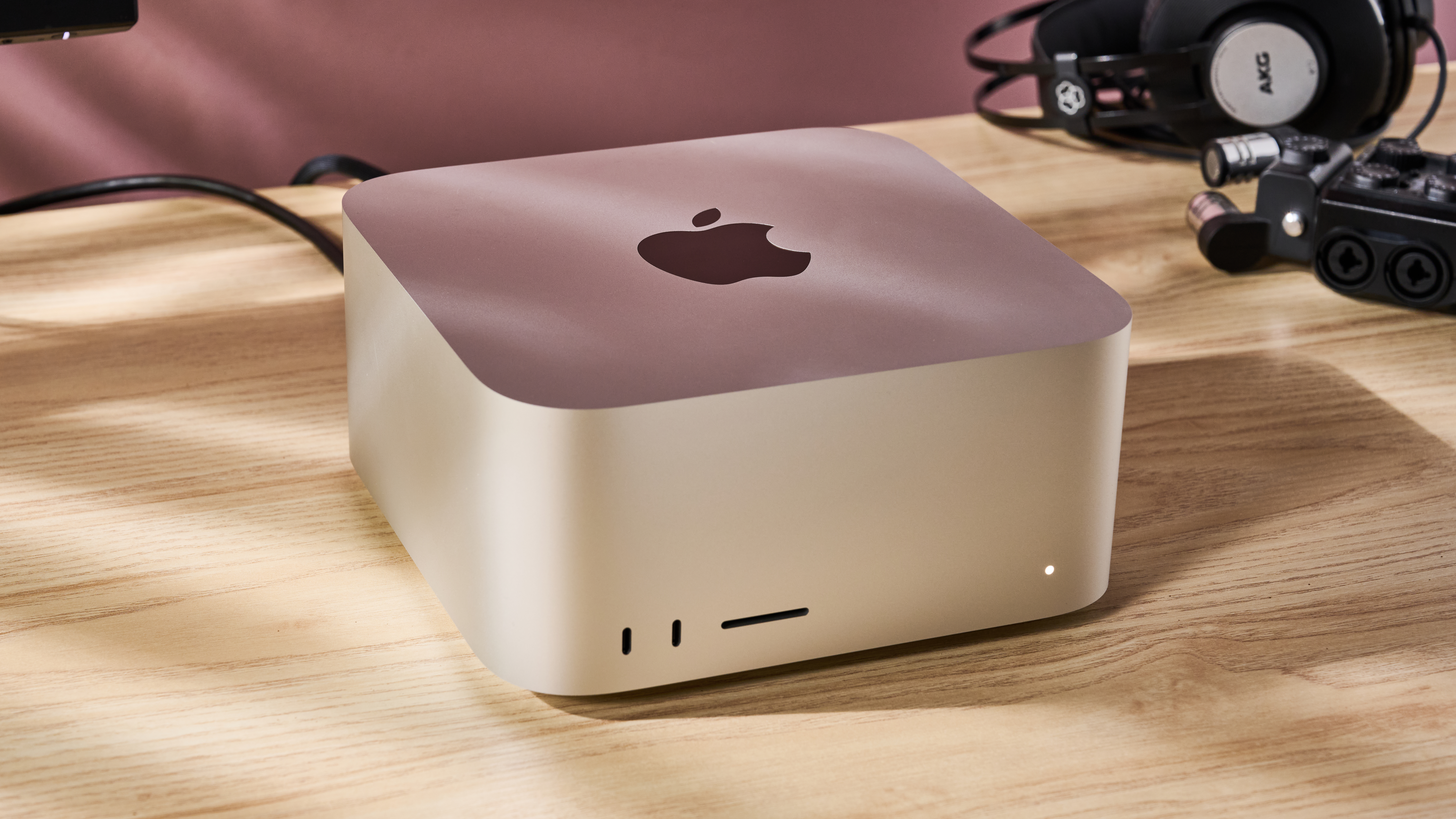 Mac Studio on a desktop
