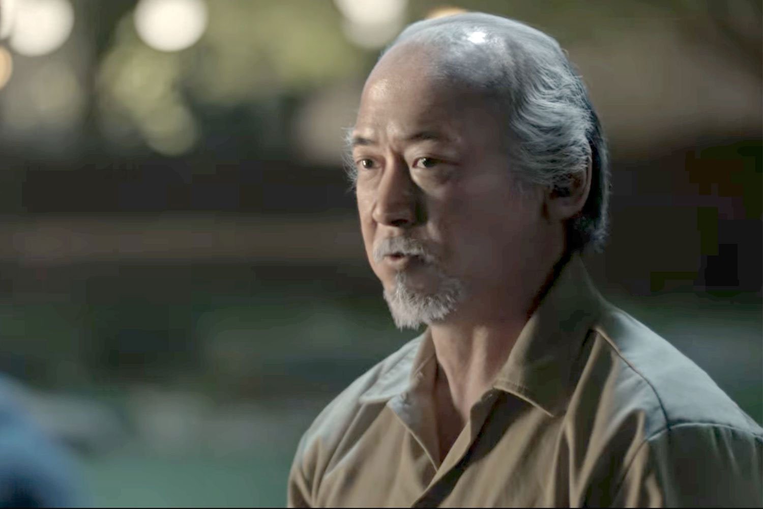Mr. Miyagis CGI scene in season 6, episode 13.