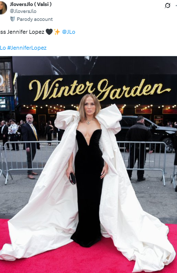 Jennifer Lopez shines on Broadways Good Night, and good luck open