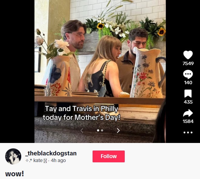 Taylor Swift, Travis Kelce comes out for a rare family outing