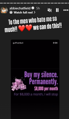 Abbie Chatfield is stretching controversy with the supply of social media