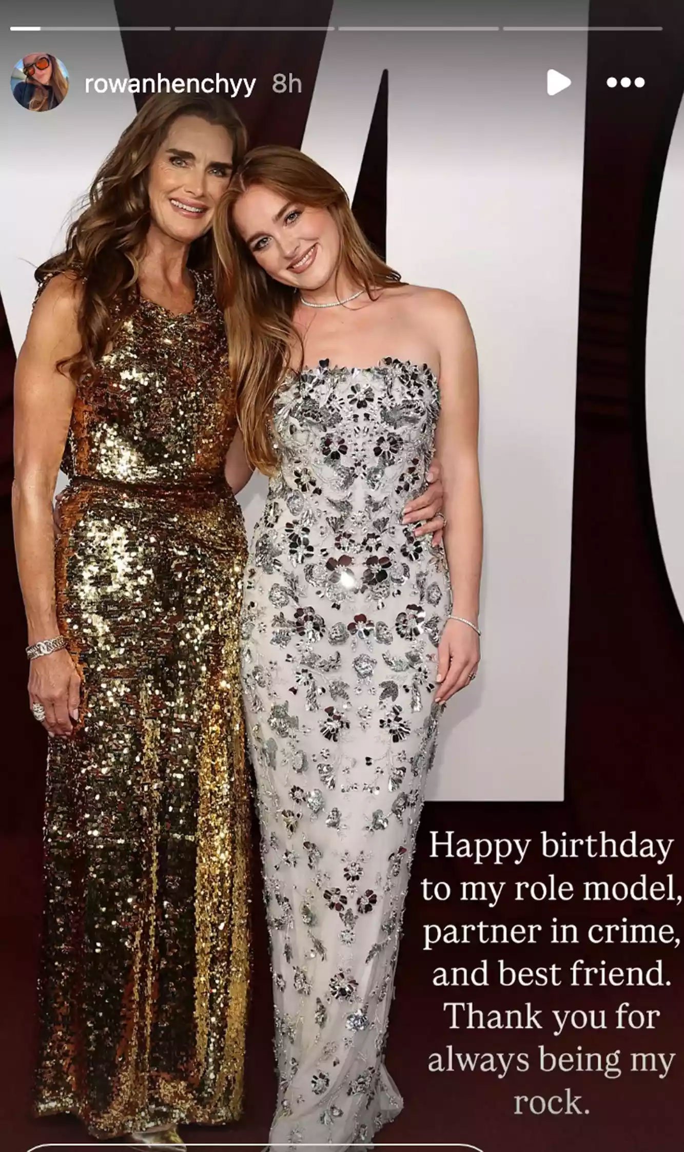 Brooke Shields Rings in 60th Step anniversary