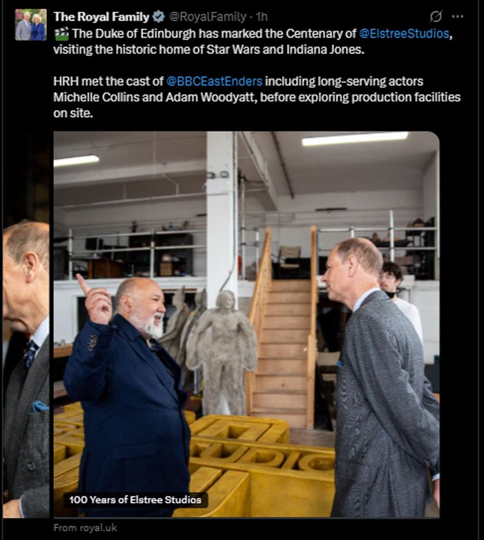 Prince Edward talks about the important contribution of creative industries