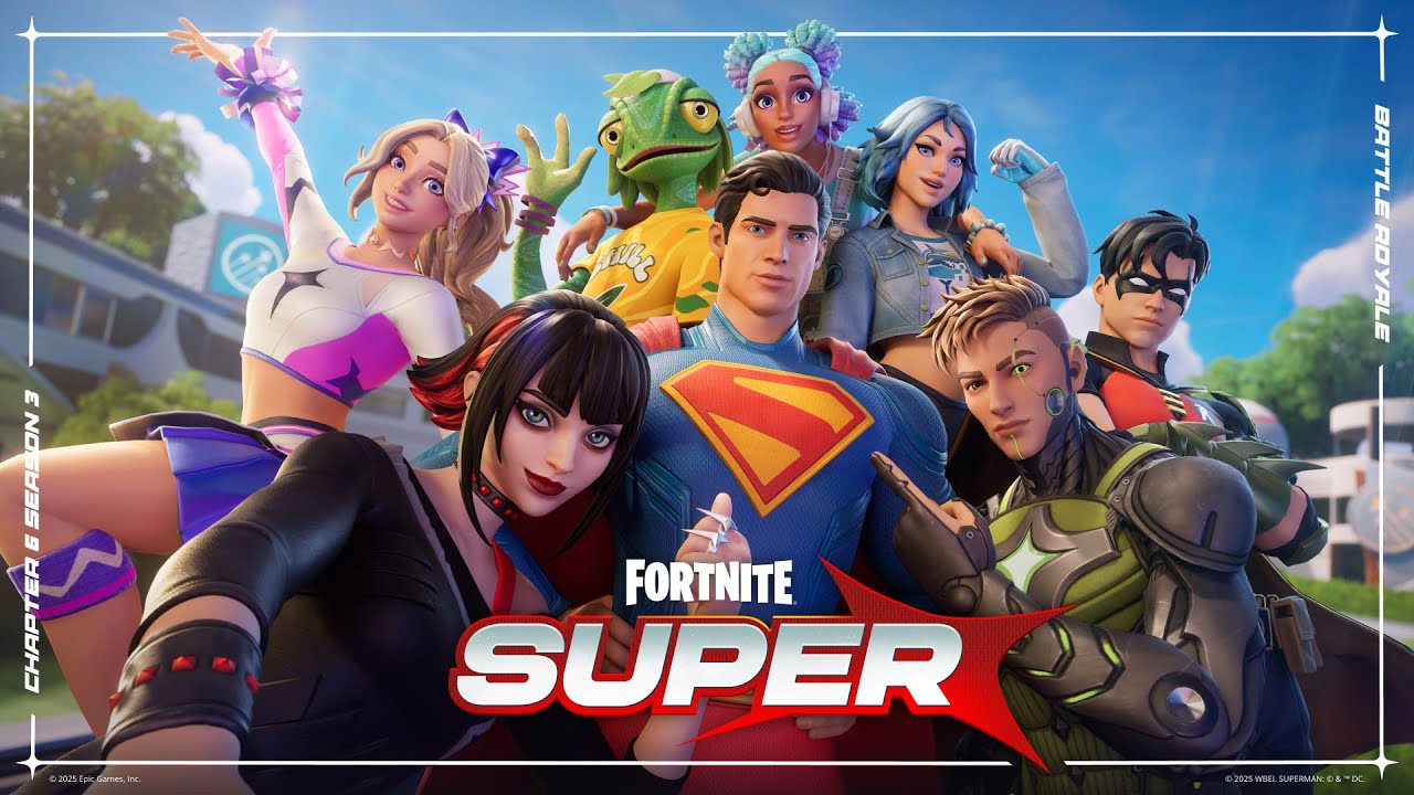 Fortnite Battle Royale Chapter 6 Season 3: Super | Cinematographic gameplay trailer - YouTube