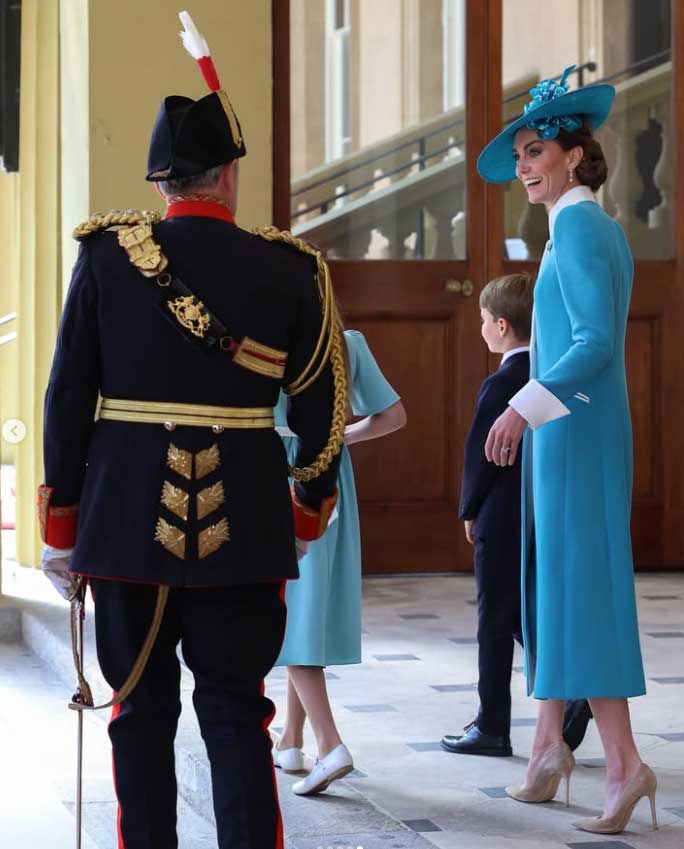 In pictures: Kate Middleton Stunned at Troping The Color