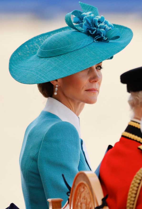 In pictures: Kate Middleton Stunned at Troping The Color