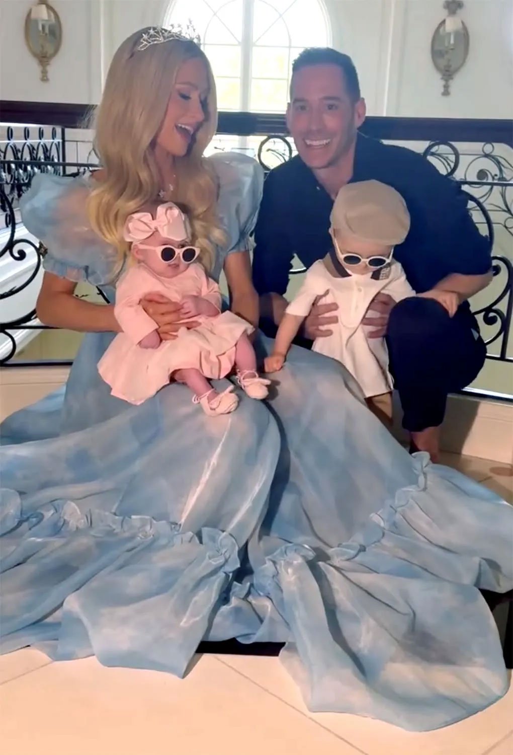 Paris Hilton Raves of my husband on Father's Day