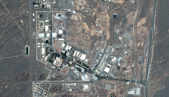 A satellite image shows the nuclear installation of Natanz in Iran after the air strike in Iran in this image of document dated June 15, 2025. - Reuters