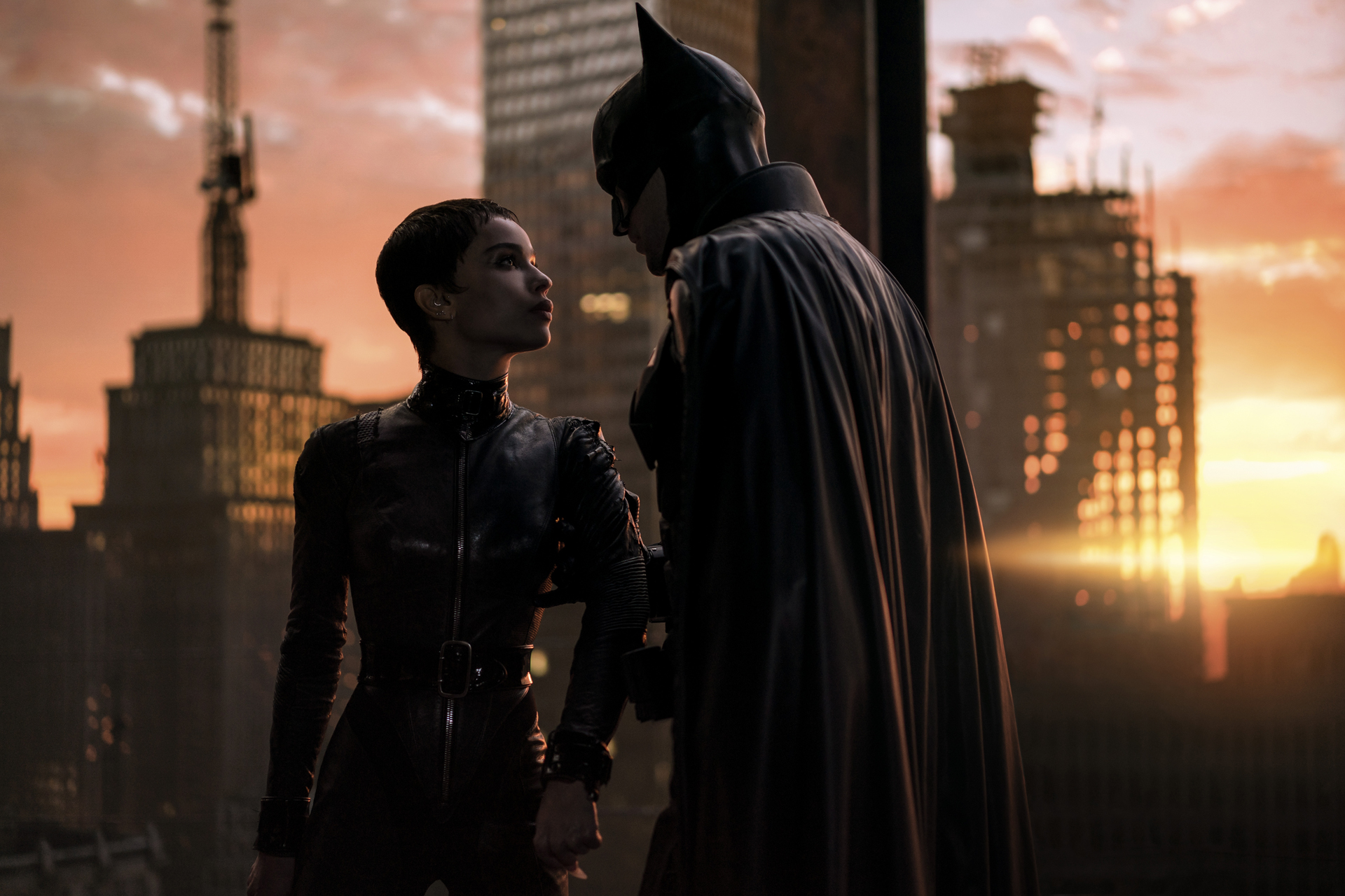 Batman and Selina Kyle work together in the film Batman
