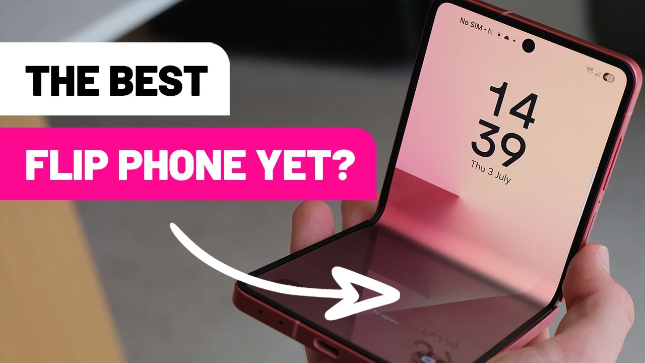 Samsung Galaxy Z Flip 7 Practical: just look at this cover screen! - YouTube