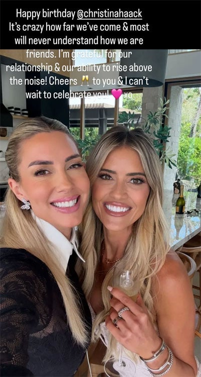 Heather Rae El Moussa Notants for Christina Haack