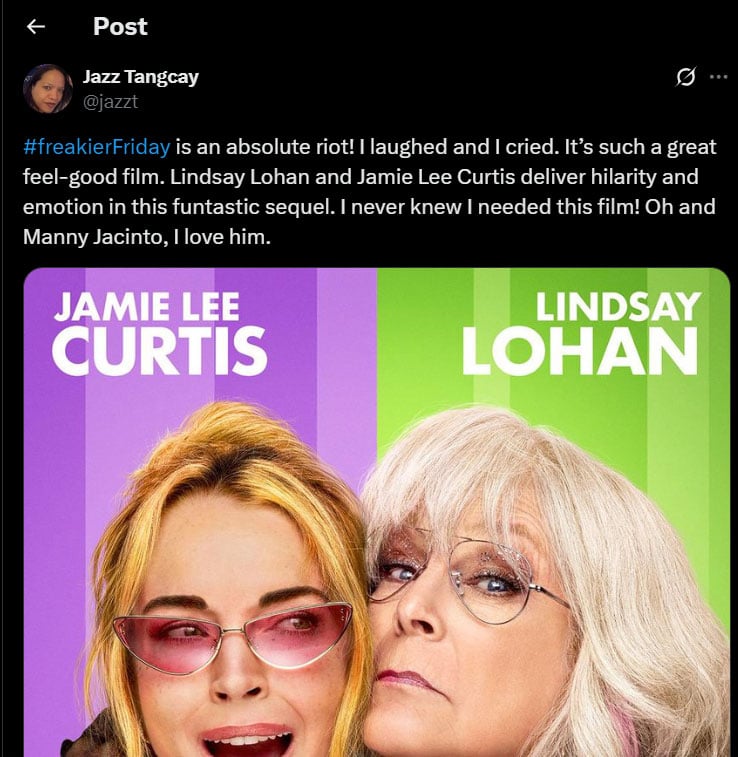 Critics become honest on Freak plus Friday