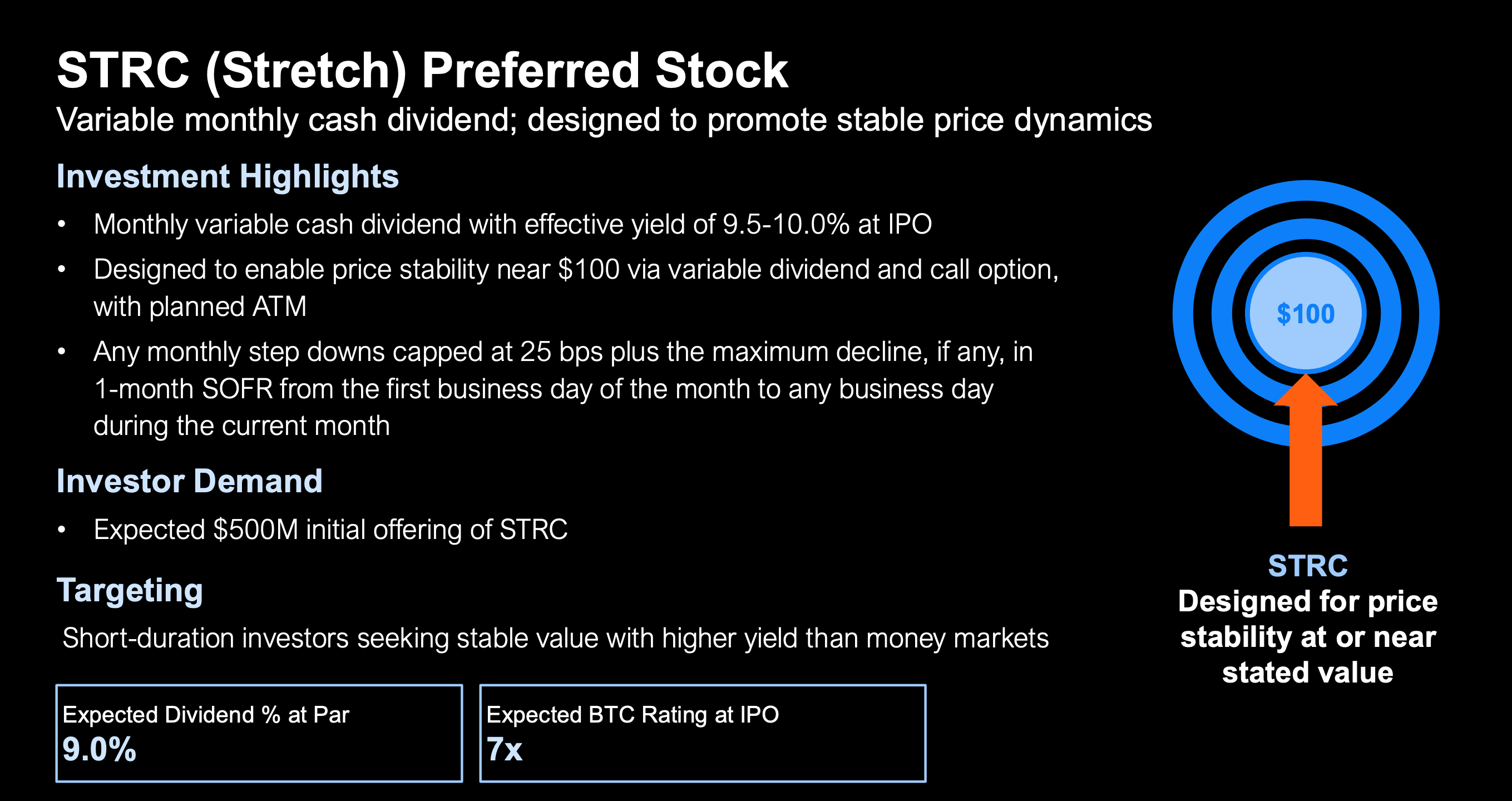 Privileged stock stage (strategy)