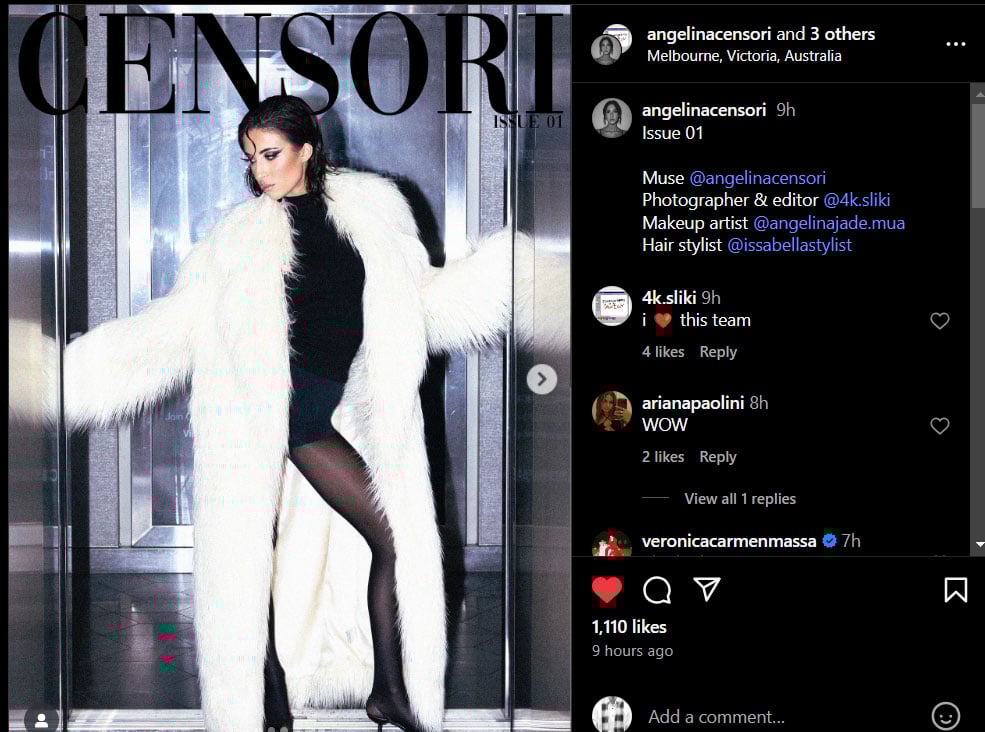 Bianca Censoris' sister presents heat in new snaps