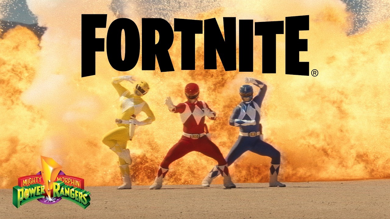 Bad bugs vs Power Rangers in Fortnite BR: Shock 'N Awesome | Live action trailer - YouTube