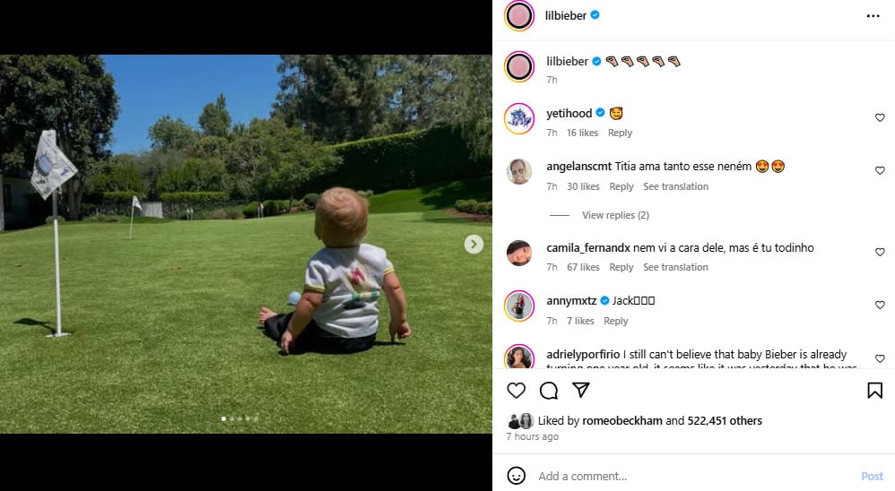 Justin Bieber melts hearts in matching outfit with his son Jack Blues