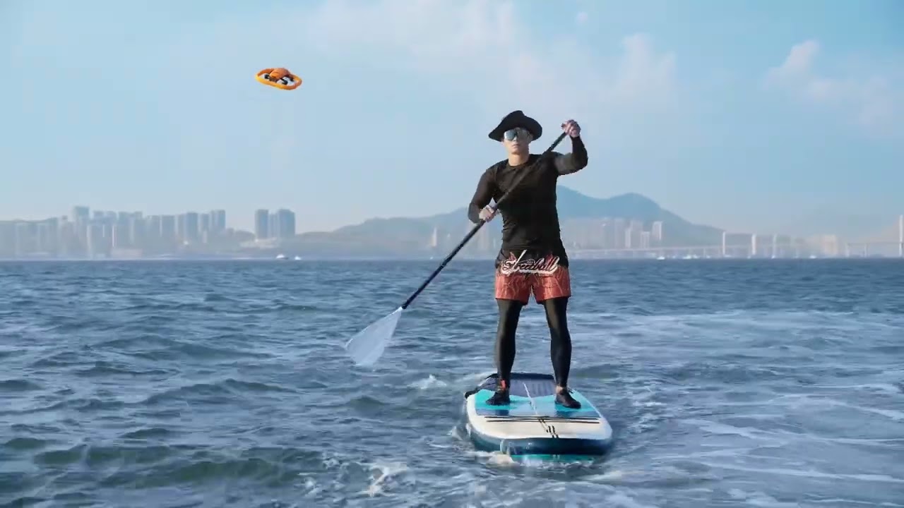 Hoverair Aqua: a new way of flying on the water - YouTube