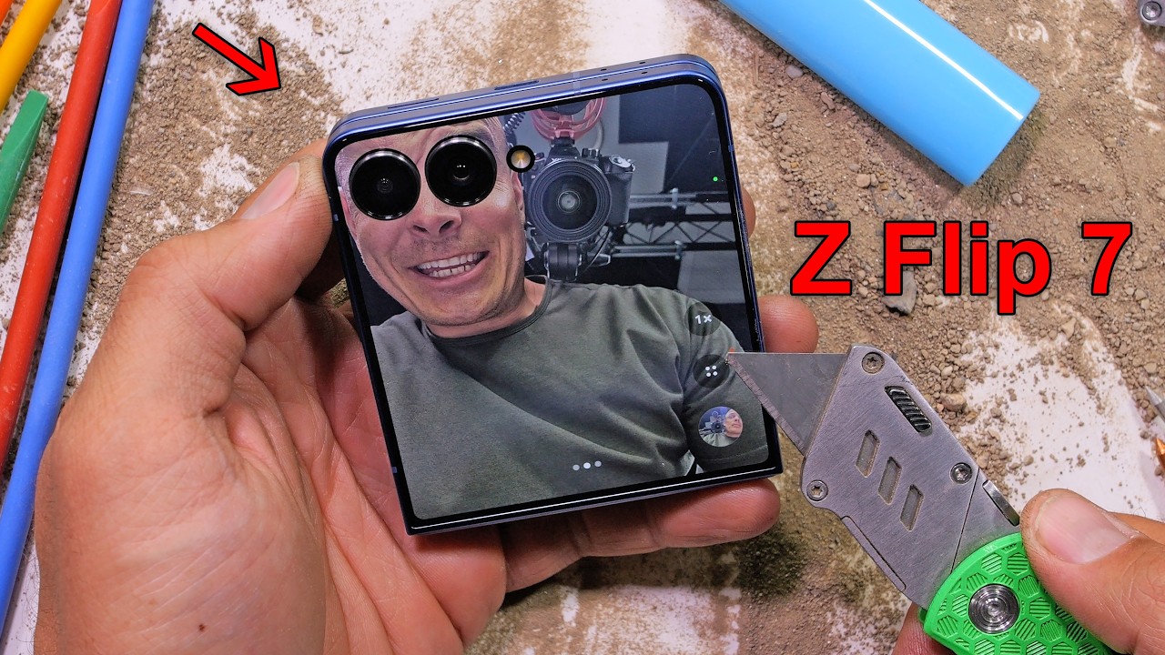 Samsung Z Flip 7 Sustainable Test --- Revenge of the Fallen - YouTube