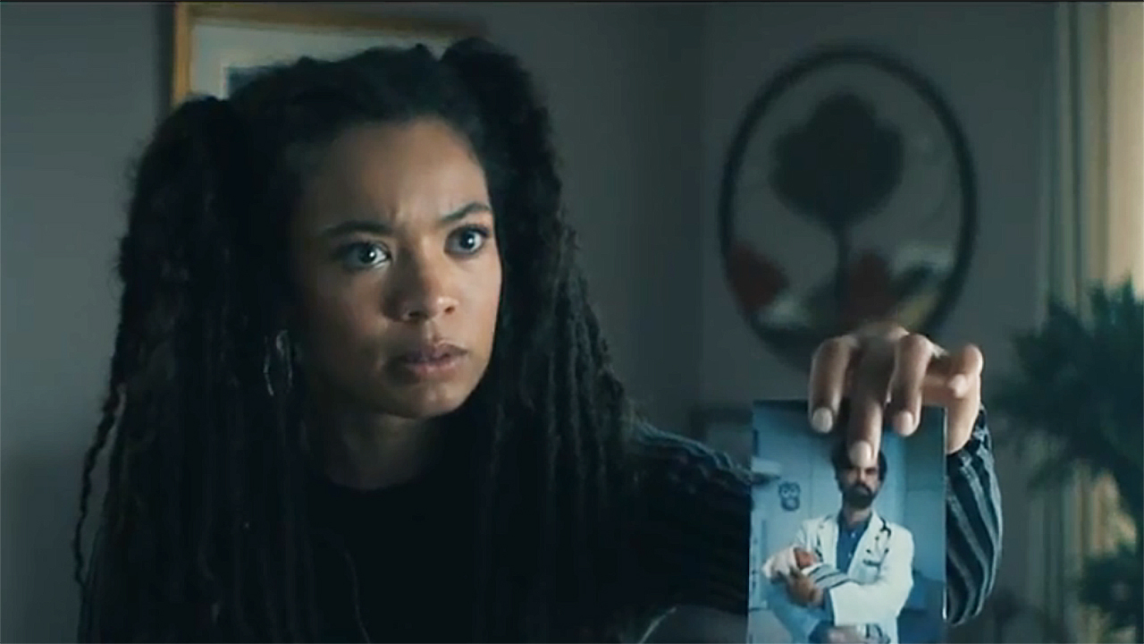A surprise Marie who holds a photo of Cipher / Doctor Gould in Gen V Season 2 Episode 3