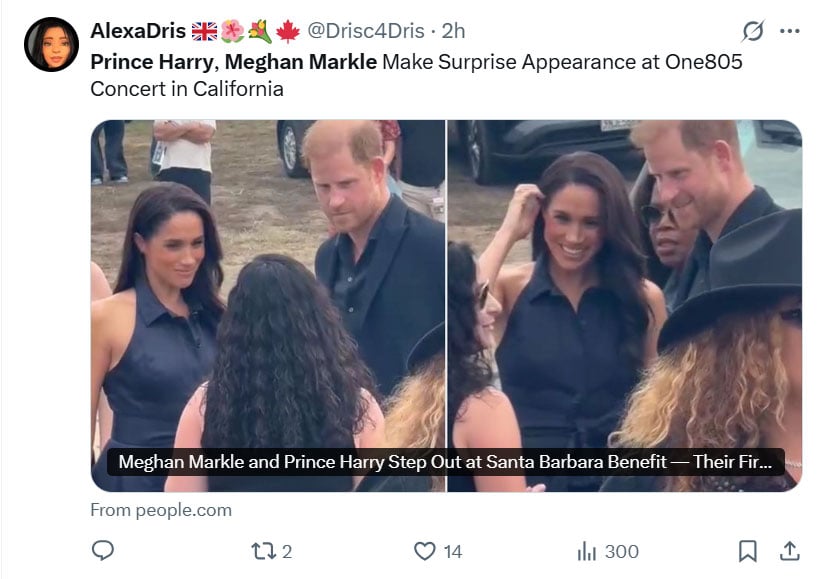 Prince Harry, Meghan Markle adopts a concert of services for the first speakers: photos
