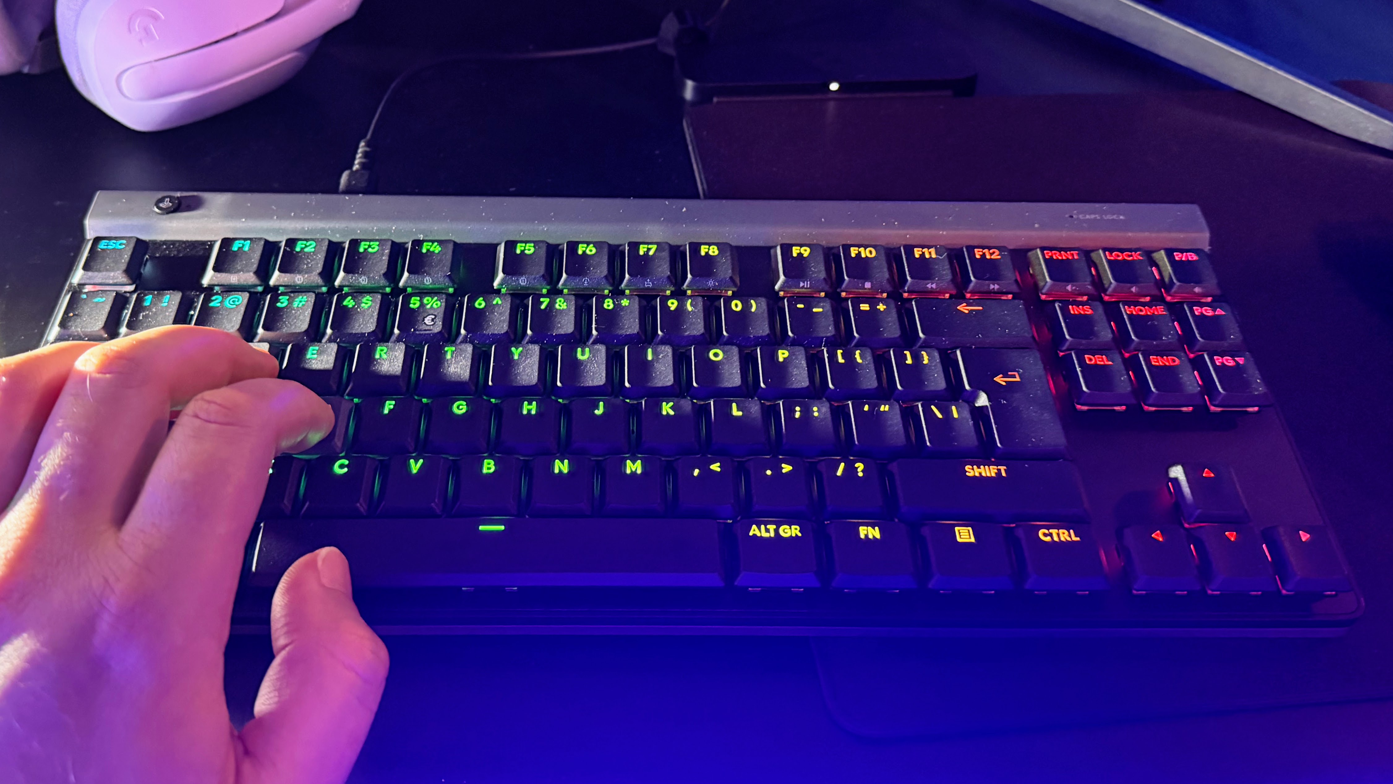 An image of the Logitech G515 Rapid TKL game keyboard