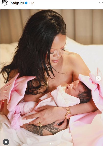 Rihanna, Asap Rockys, newborn, brings a whole new energy: source