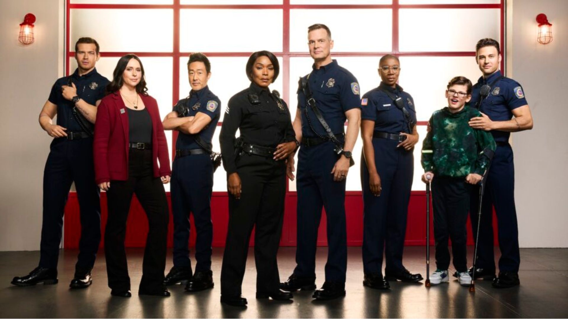 The cast of 9-1-1