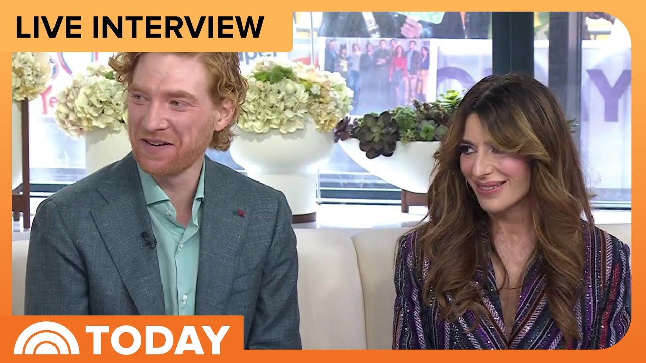 Domhnall Gleeson and Sabrina Impacciatore speak 'The Paper' - YouTube