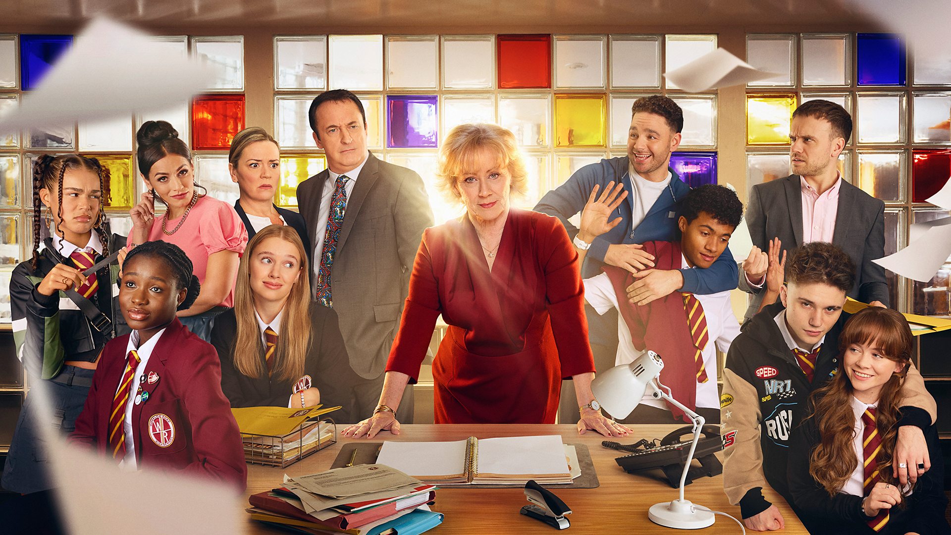 Promotional poster for season 16 of Waterloo Road