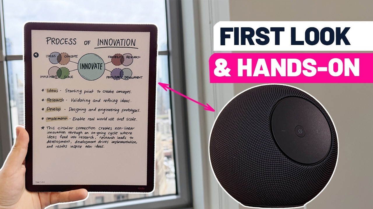 Practical with new echo points and Kindle Colorsoft scribe! - YouTube