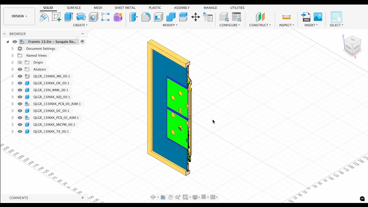 Fraimic - CAD procedure step by step - YouTube