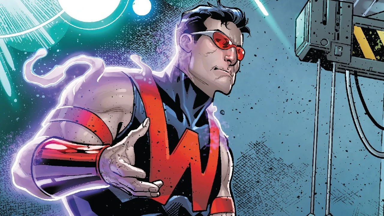 Wonder man screenshot preparing to use his ion superpowers in a marvel comic strip panel