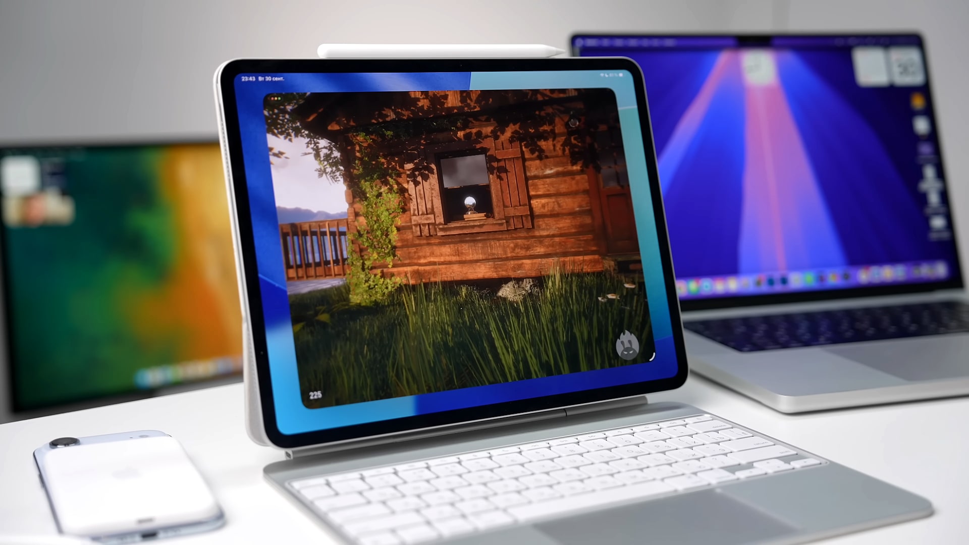 The iPad Pro M5 disclosed being not under box by Romancev768 on YouTube.