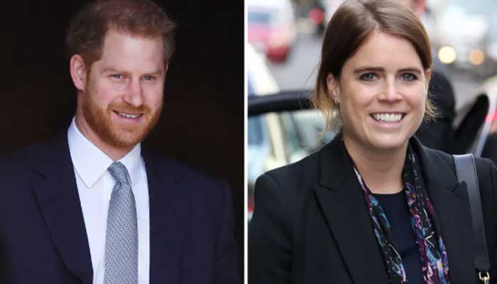 Prince Harry and Princess Eugenie: archive photo