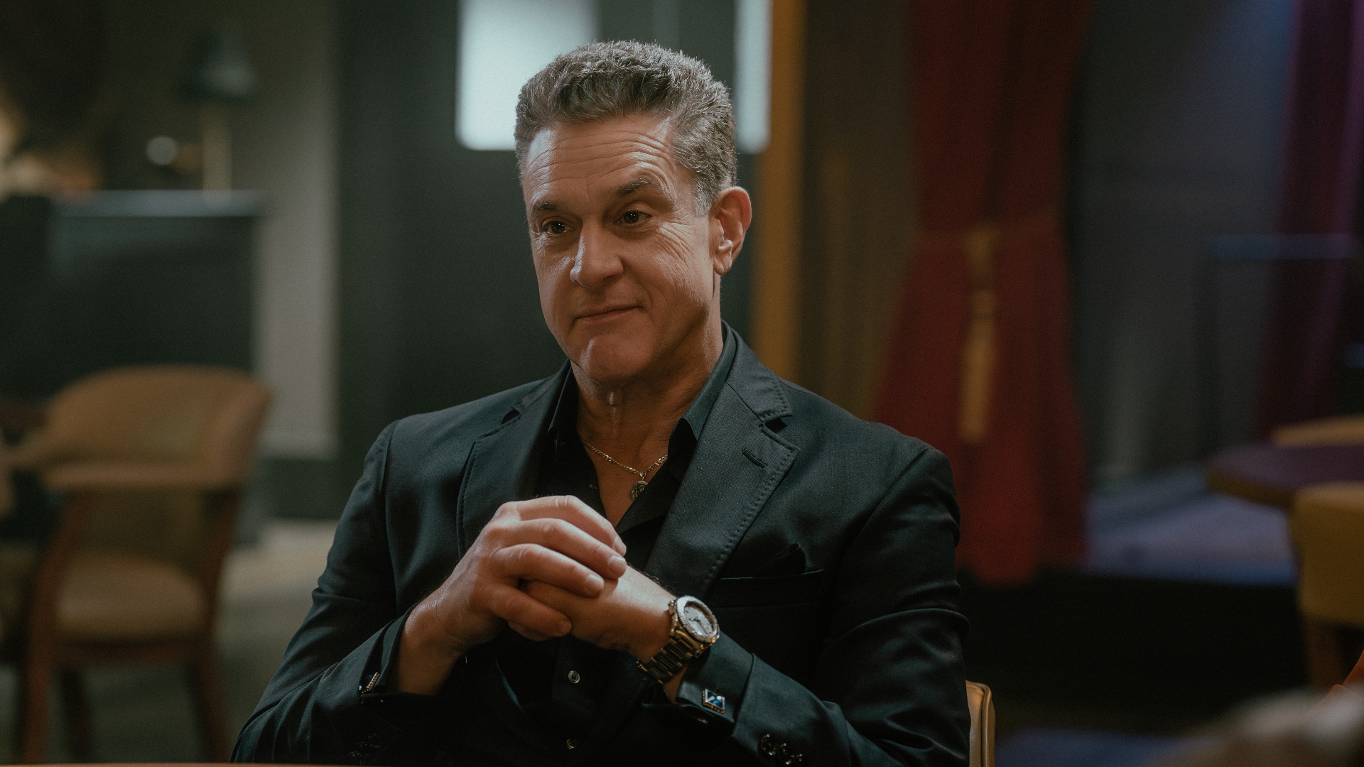 Goodie Crosses Her Hands in Tulsa King Season 3