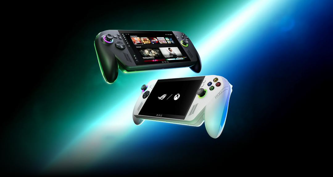 ROG Xbox Ally and Xbox Ally X renders