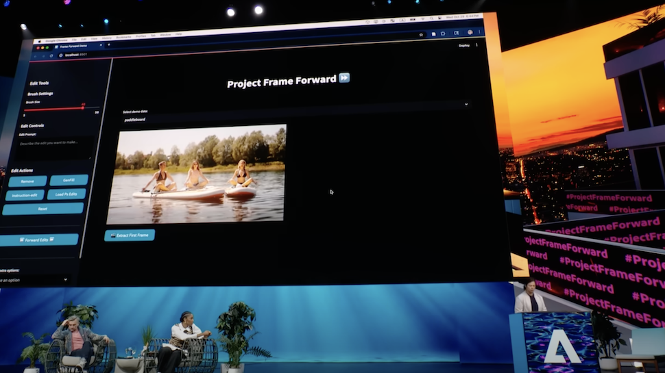 Adobe presents at Adobe MAX LA 2025