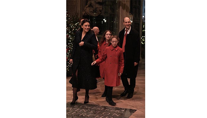 Watch: Royals and their guests gather for Princess Kate's festive Carol concert