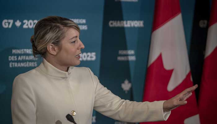 Canadian Minister of Industry, Mélanie Joly. -AFP
