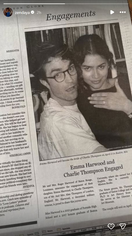 Zendaya's Official Invitation Shocks Fans: It's Not Tom Holland