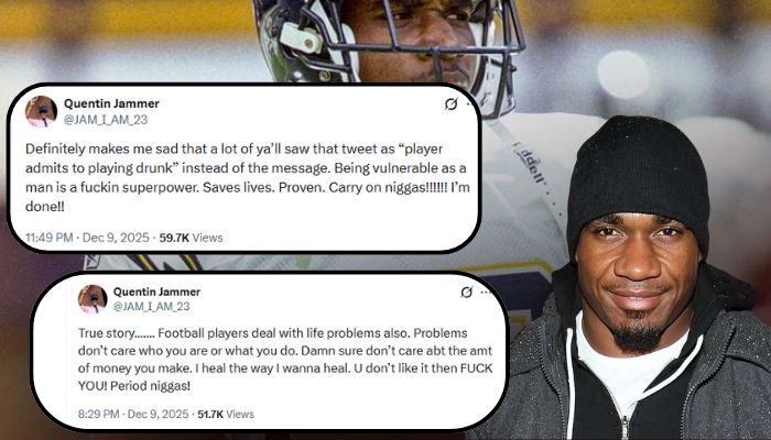 Ex-NFL Star Quentin Jammers' Stunning Confession Goes Viral: Find Out All the Details Here